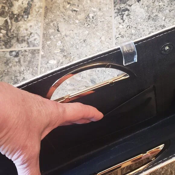 Unbranded Rose Gold Clutch Handbag - Picture 4 of 7